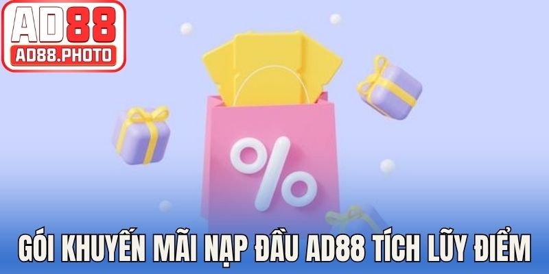 Gói khuyến mãi nạp đầu AD88 tích lũy điểm